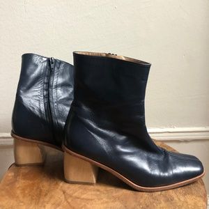 PALOMA WOOL NAVY EMILIA BOOT SIZE 38